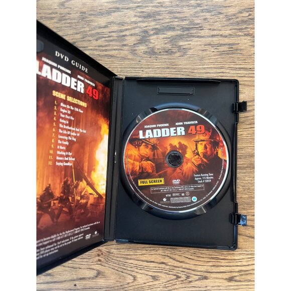 Ladder 49 2005 DVD Full Screen Joaquin Phoenix John Travolta Drama Pre-Owned - Picture 3 of 4